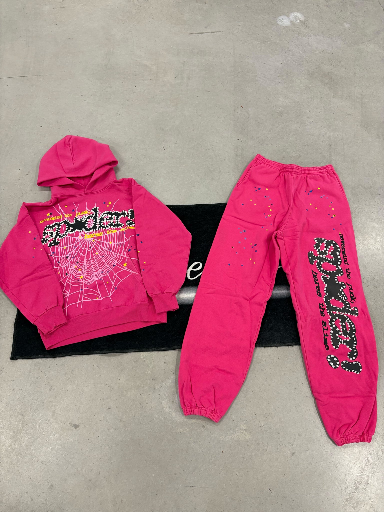 Sp5der Pink V2 Tracksuit