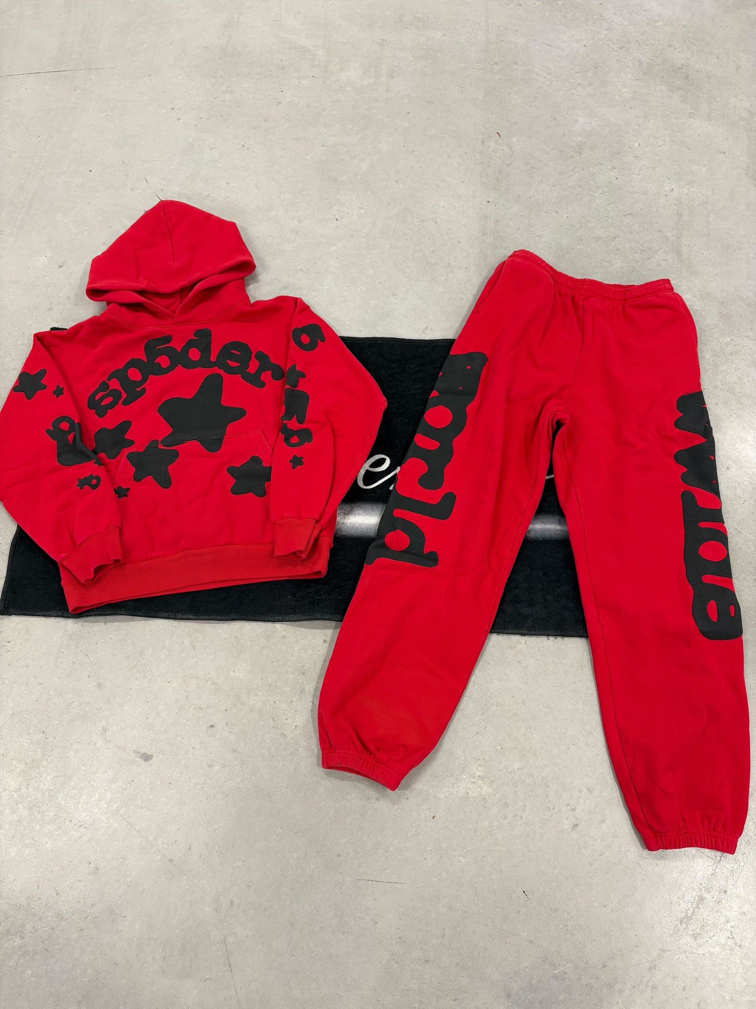 Sp5der Red Beluga Tracksuit