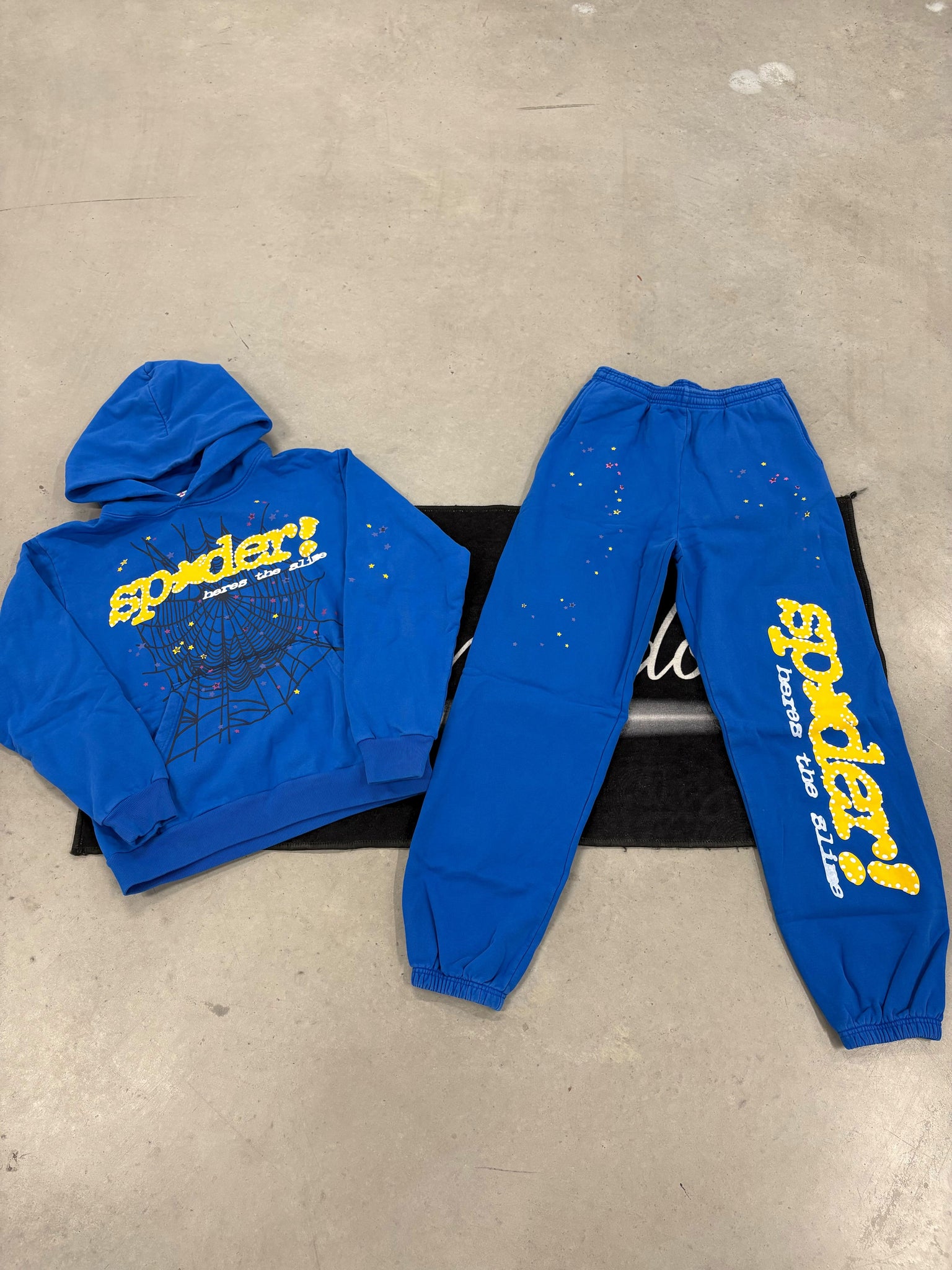 Sp5der TC Blue Tracksuit