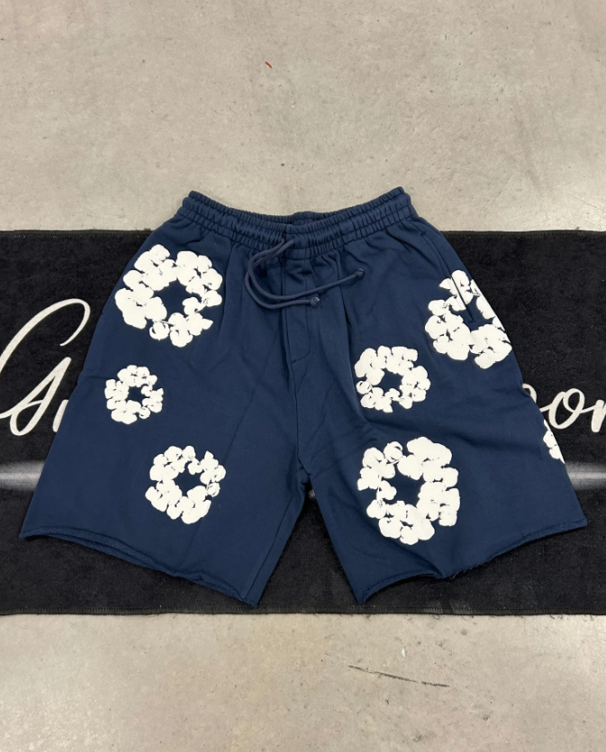 Denim Tears "Navy Blue" Shorts