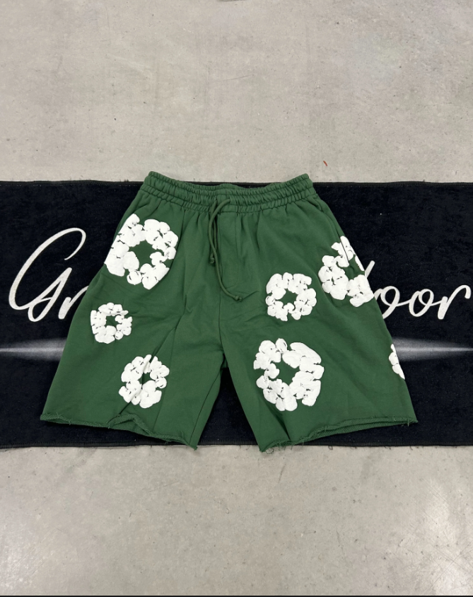 Denim Tears "Green" Short