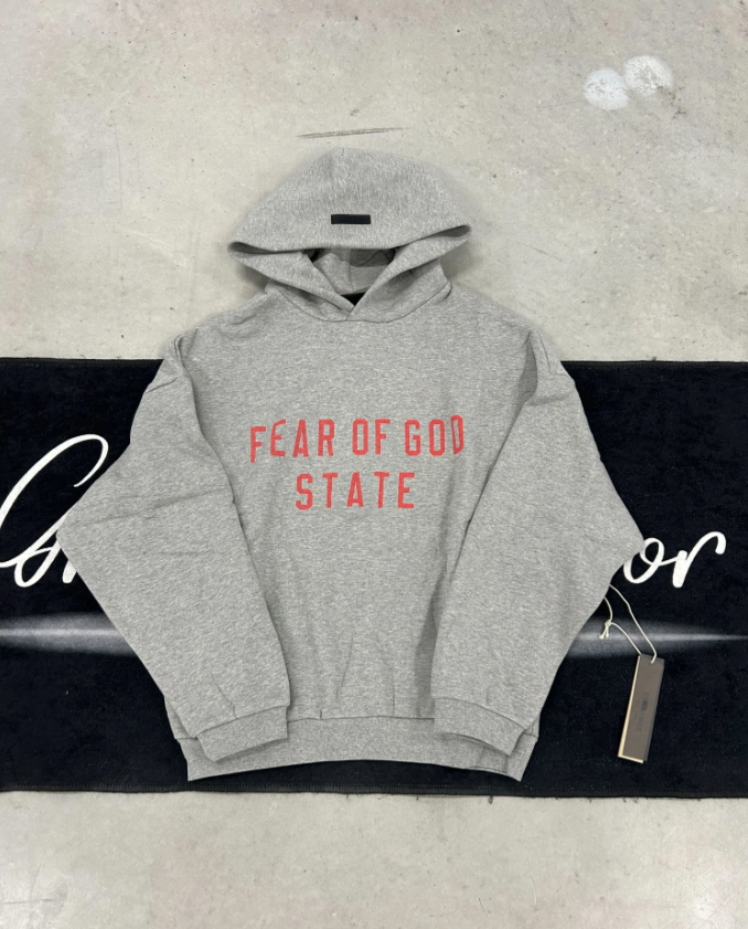 Essentials "Grey State" Hoodie