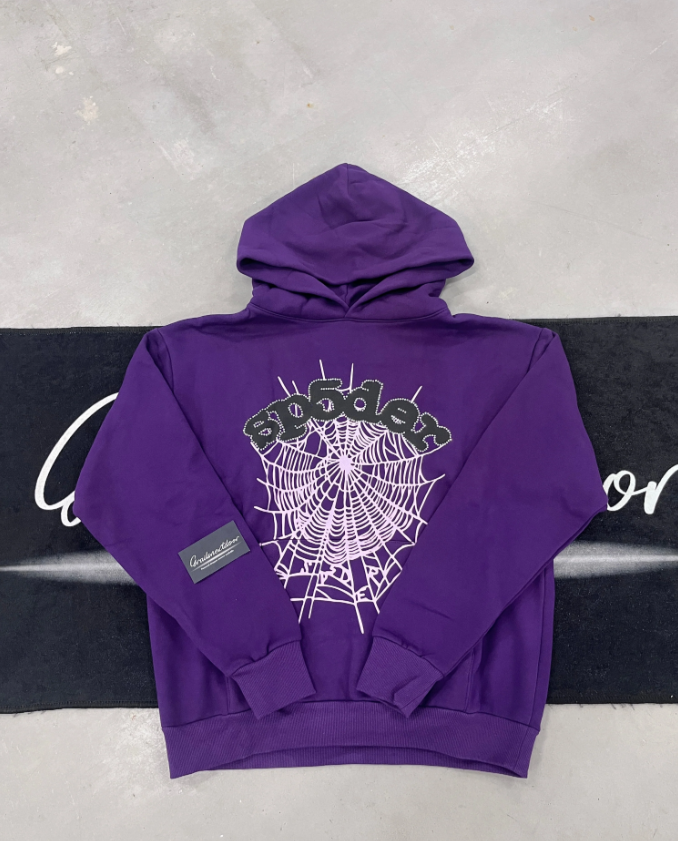 Sp5der "Purple" Hoodie