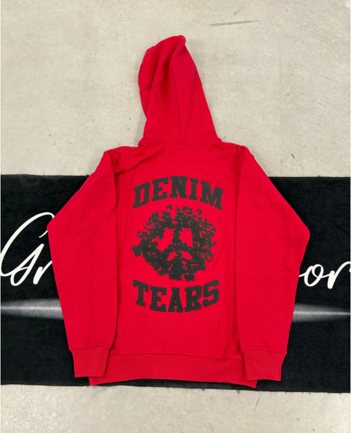 Denim Tears "Red University" Hoodie