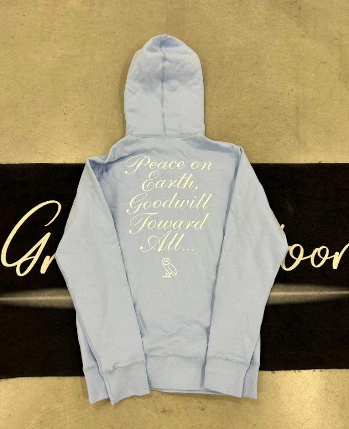 Ovo " Owl Sky Blue" hoodie