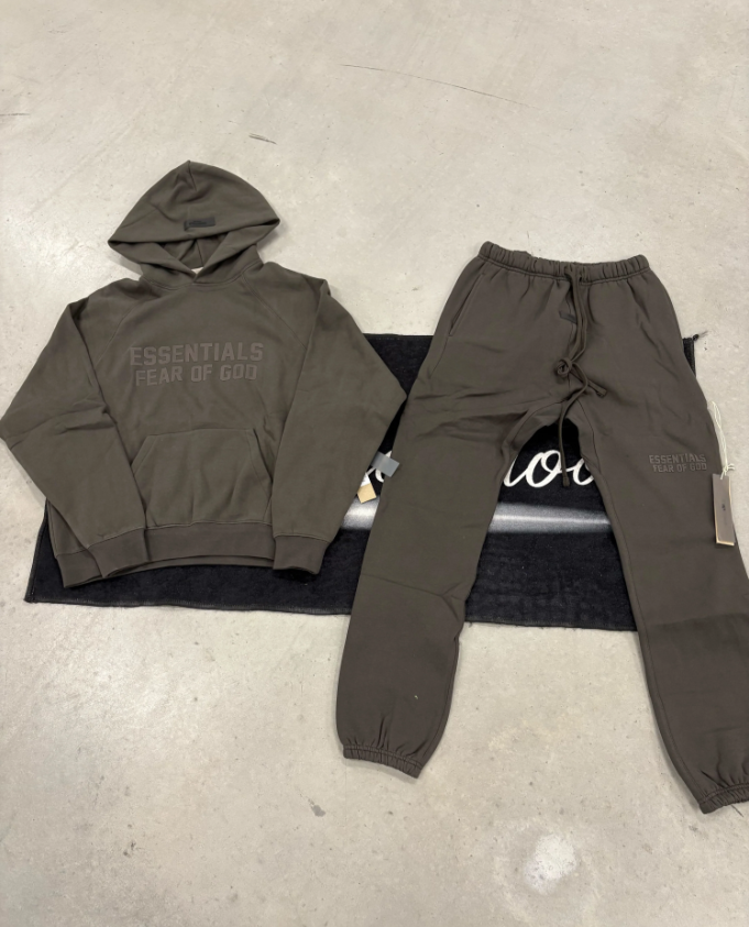 Essentials "Off Black V2" Tracksuit