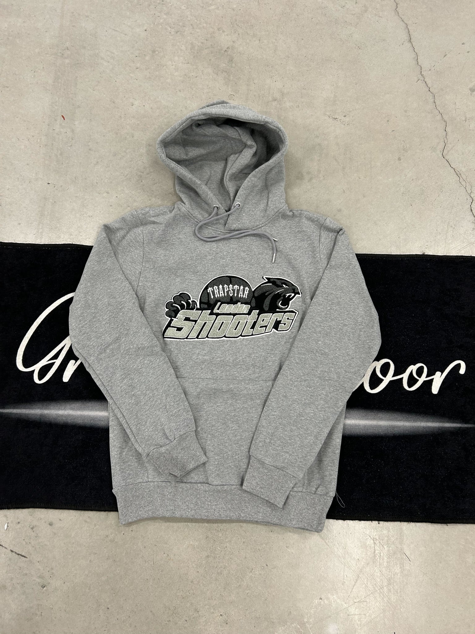 Trapstar "shooters grey' hoodie