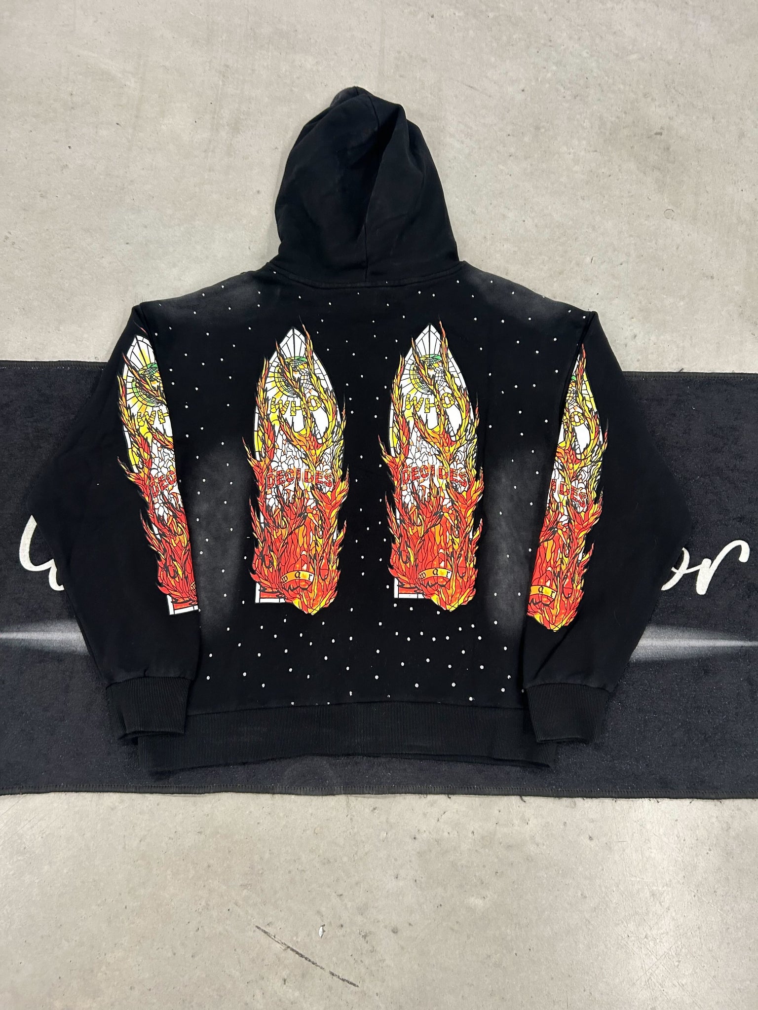 Who Decides War "Flame" hoodie