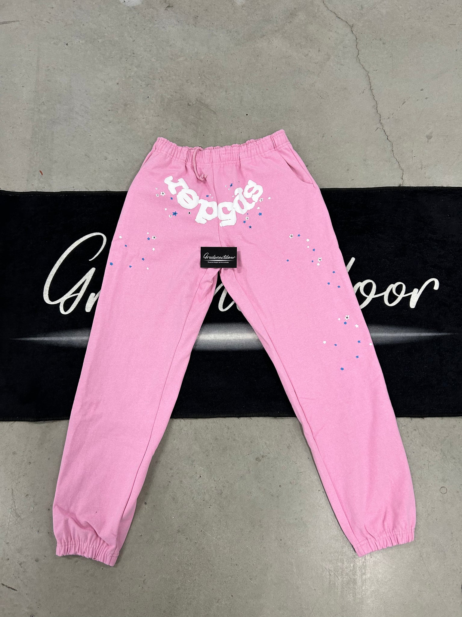 Sp5der "pink" pants