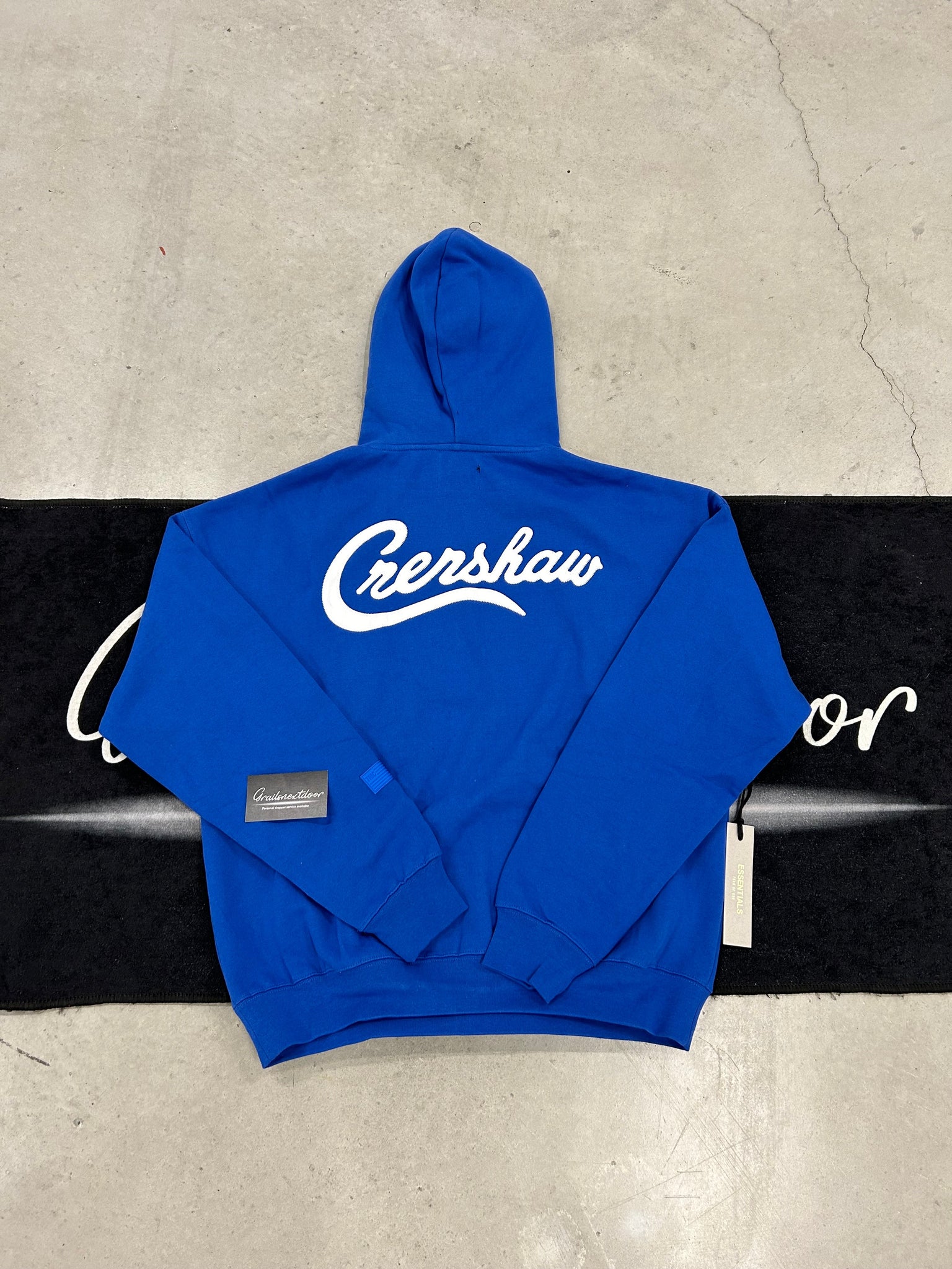 Essentials Crenshaw "blue" hoodie