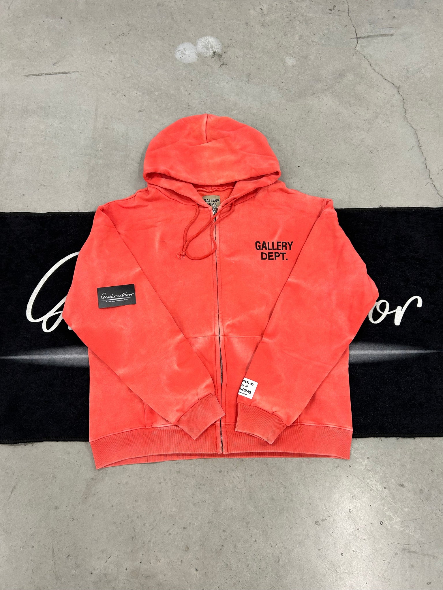 Gallery Dept. "red" hoodie