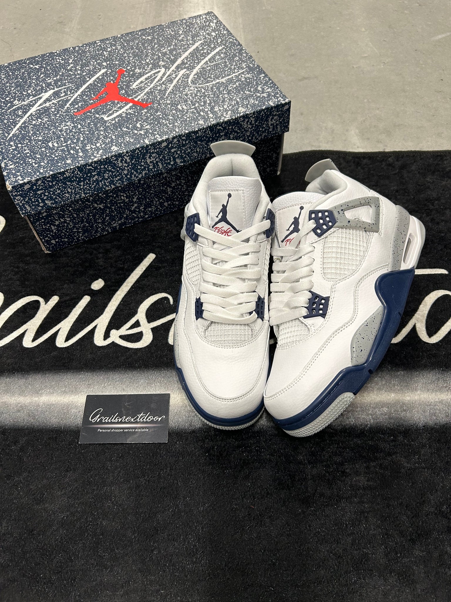 Jordan 4 "Midnight Navy" GS