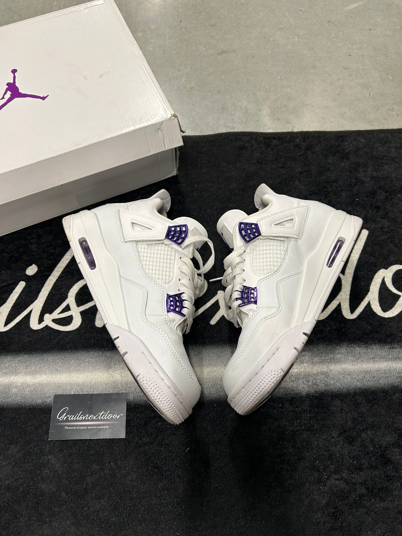 Jordan 4 "Purple Metallic"