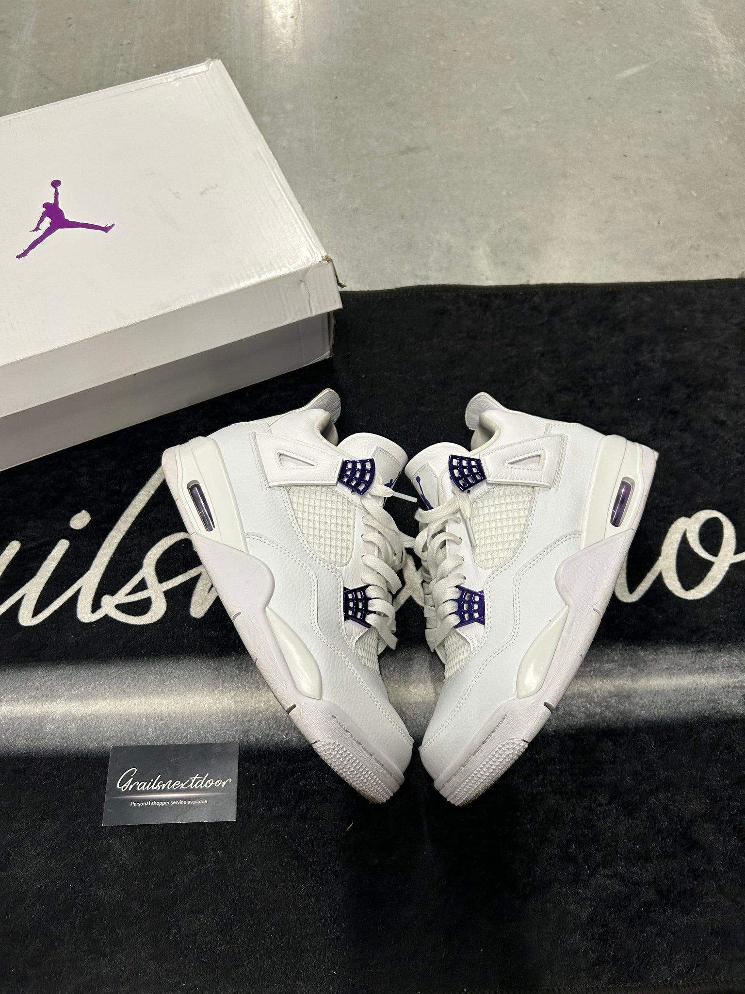 Jordan 4 "Purple Metallic"