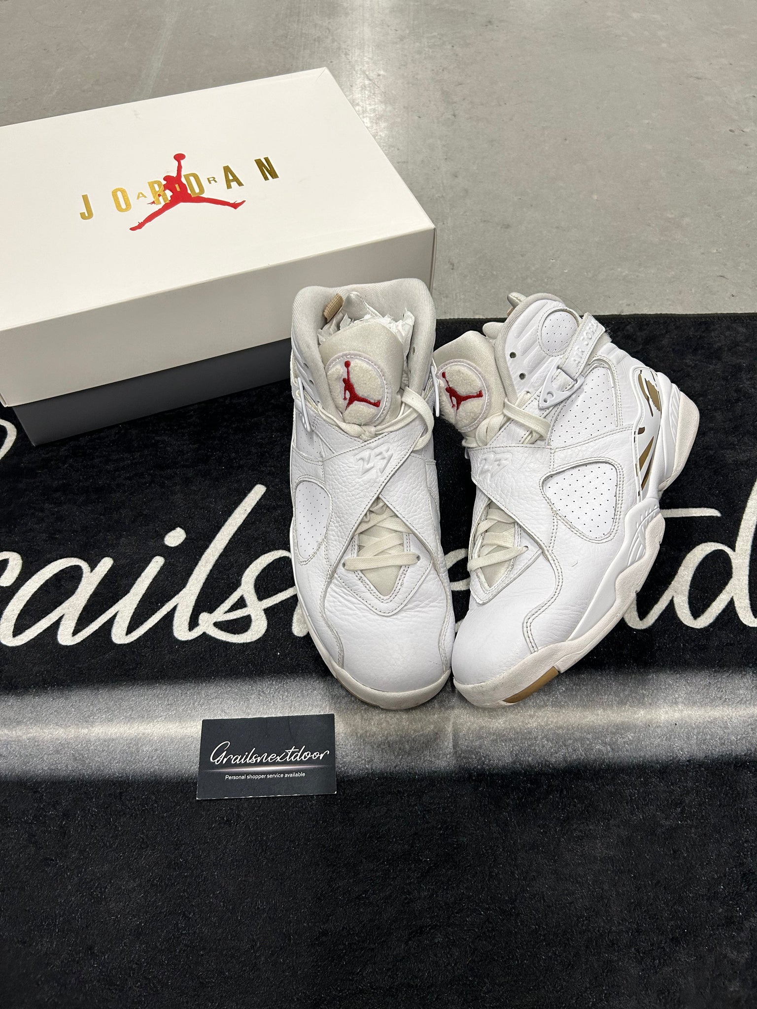 Jordan 8 "OvO White"