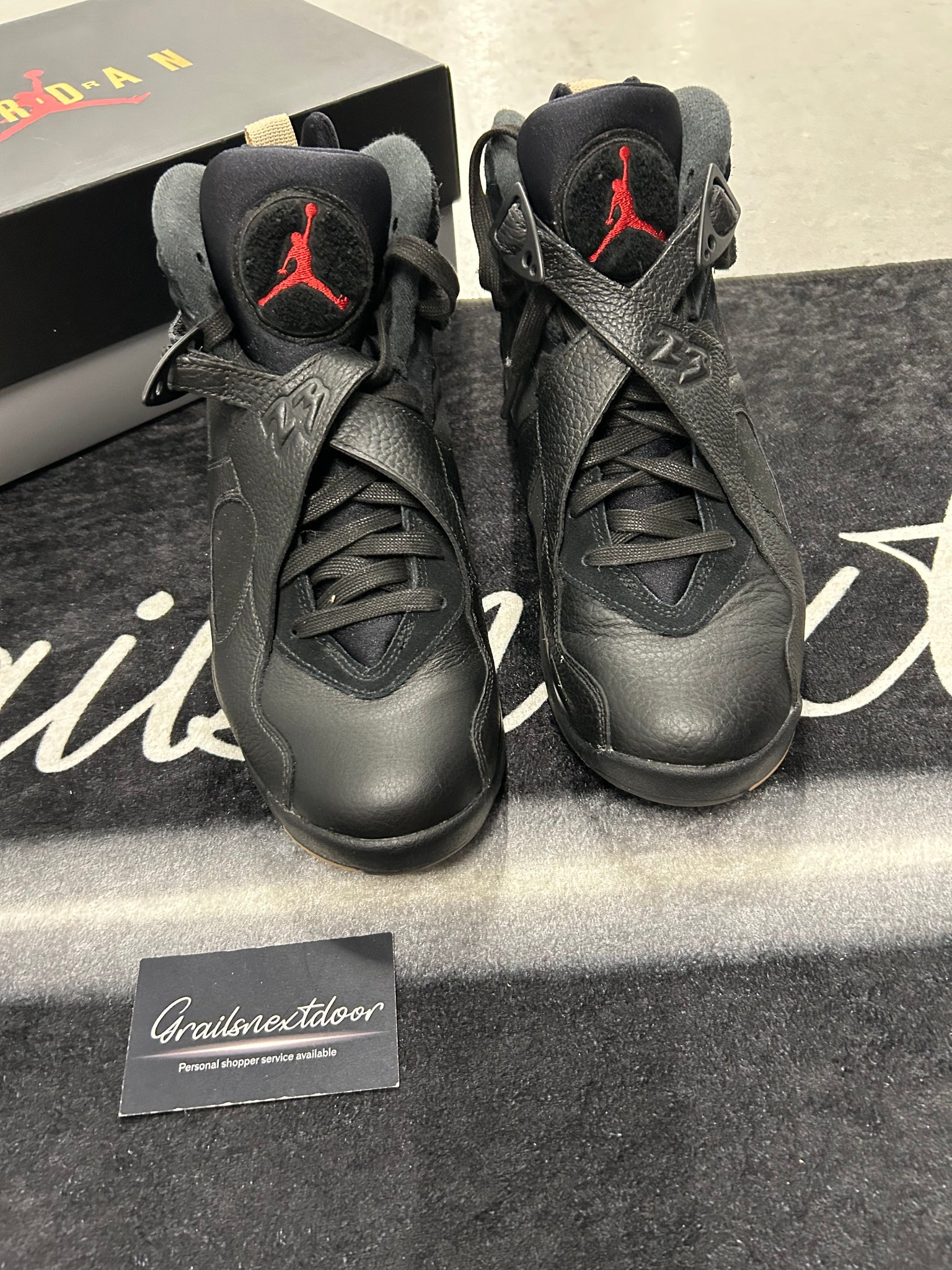 Jordan 8 "OvO Black"