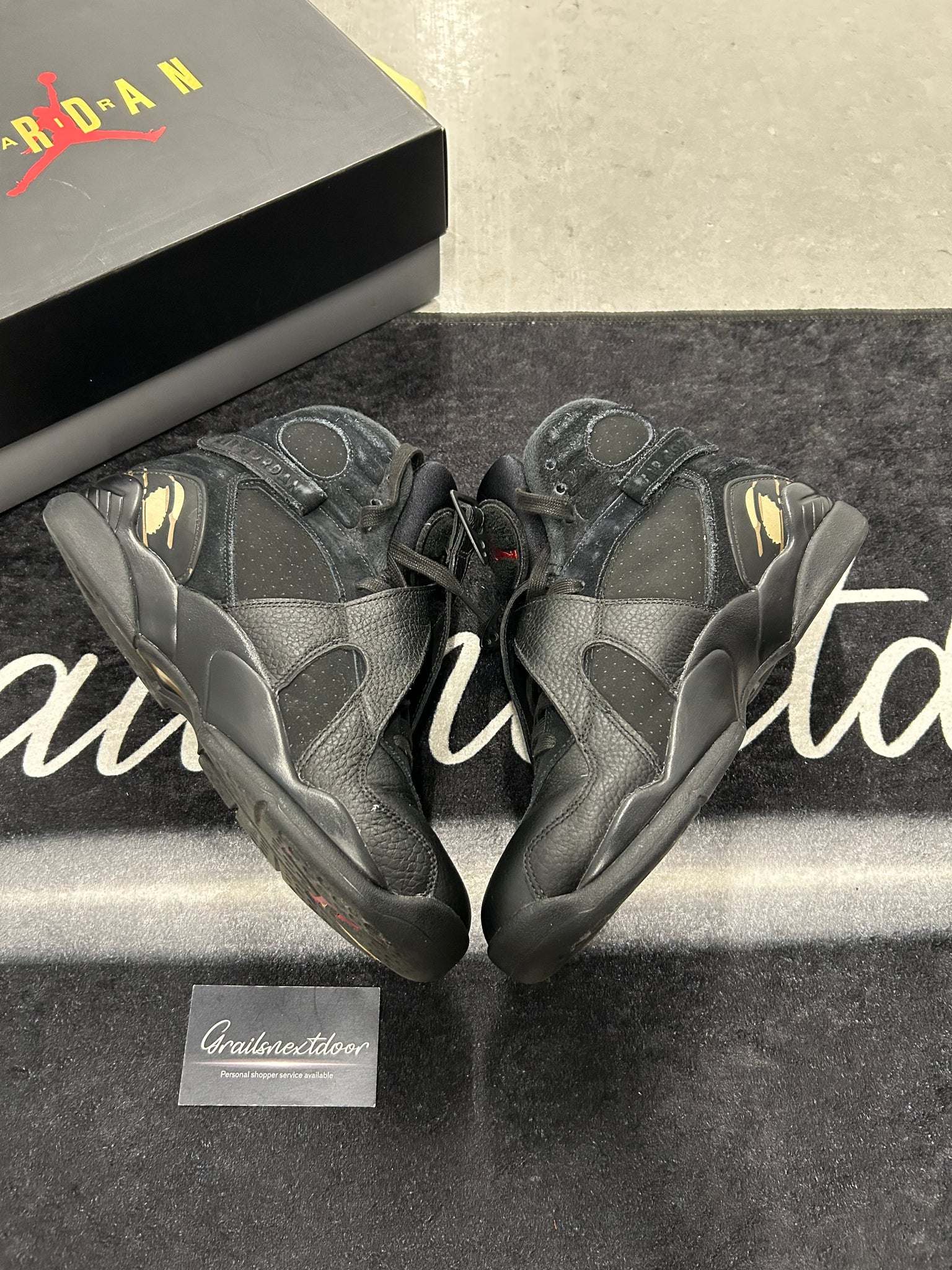 Jordan 8 "OvO Black"