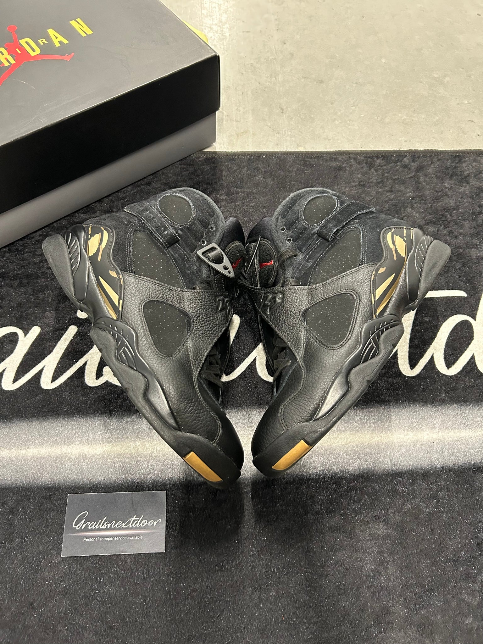 Jordan 8 "OvO Black"