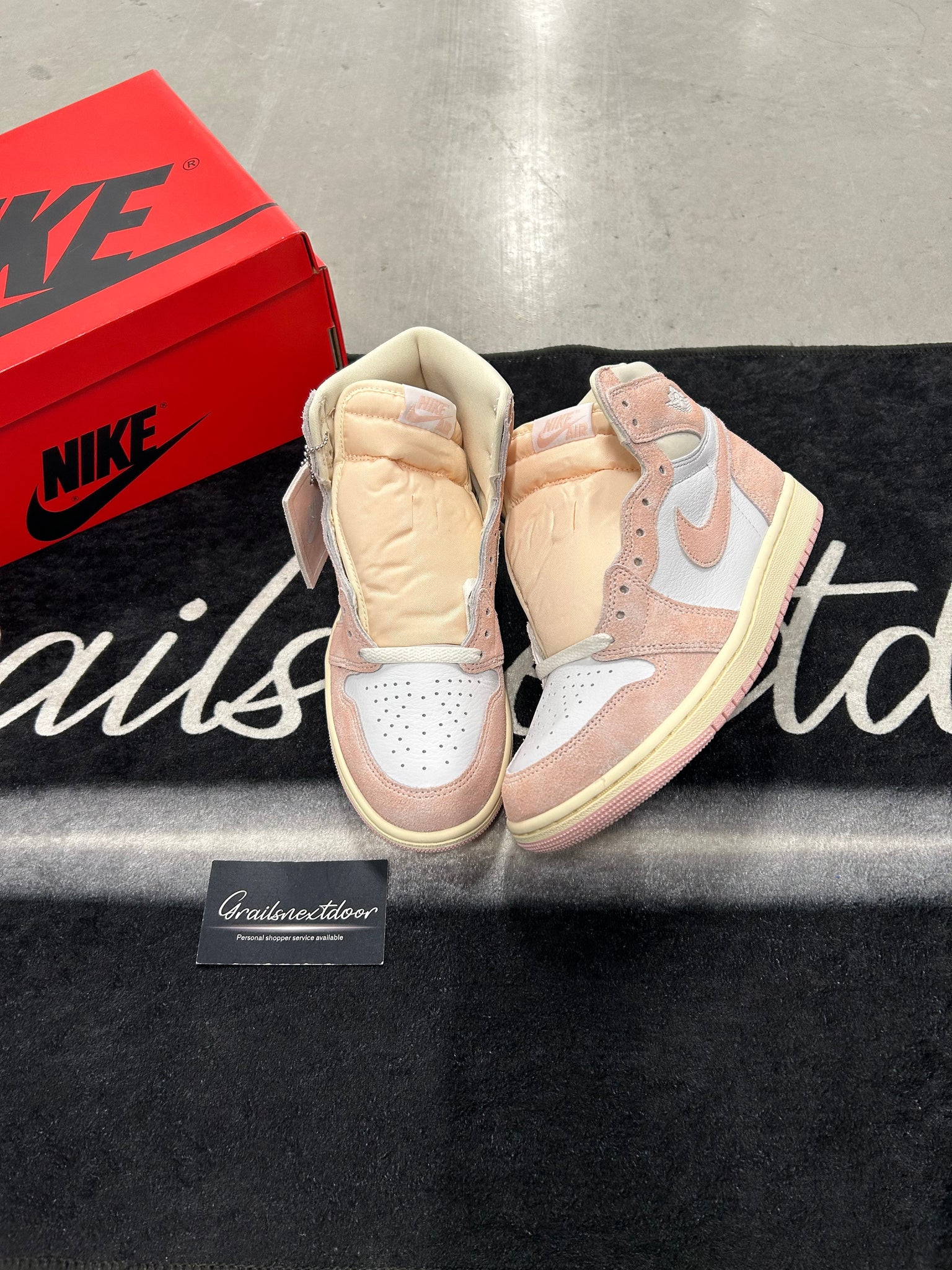 Jordan 1 "washed pink"