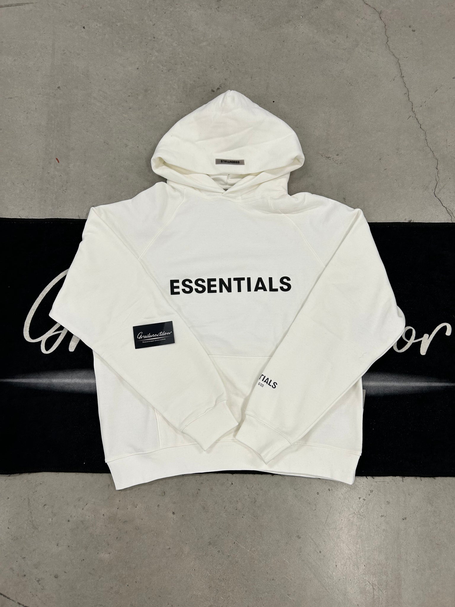 Essentials "white" hoodie