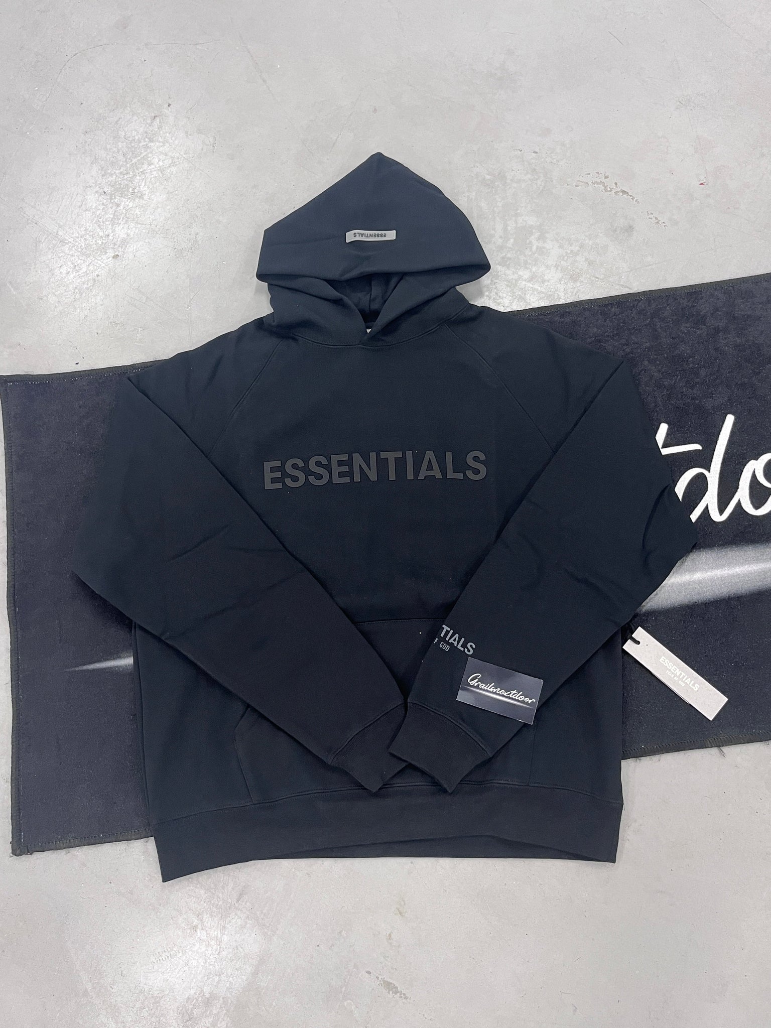 Essentials "2020 Black" hoodie