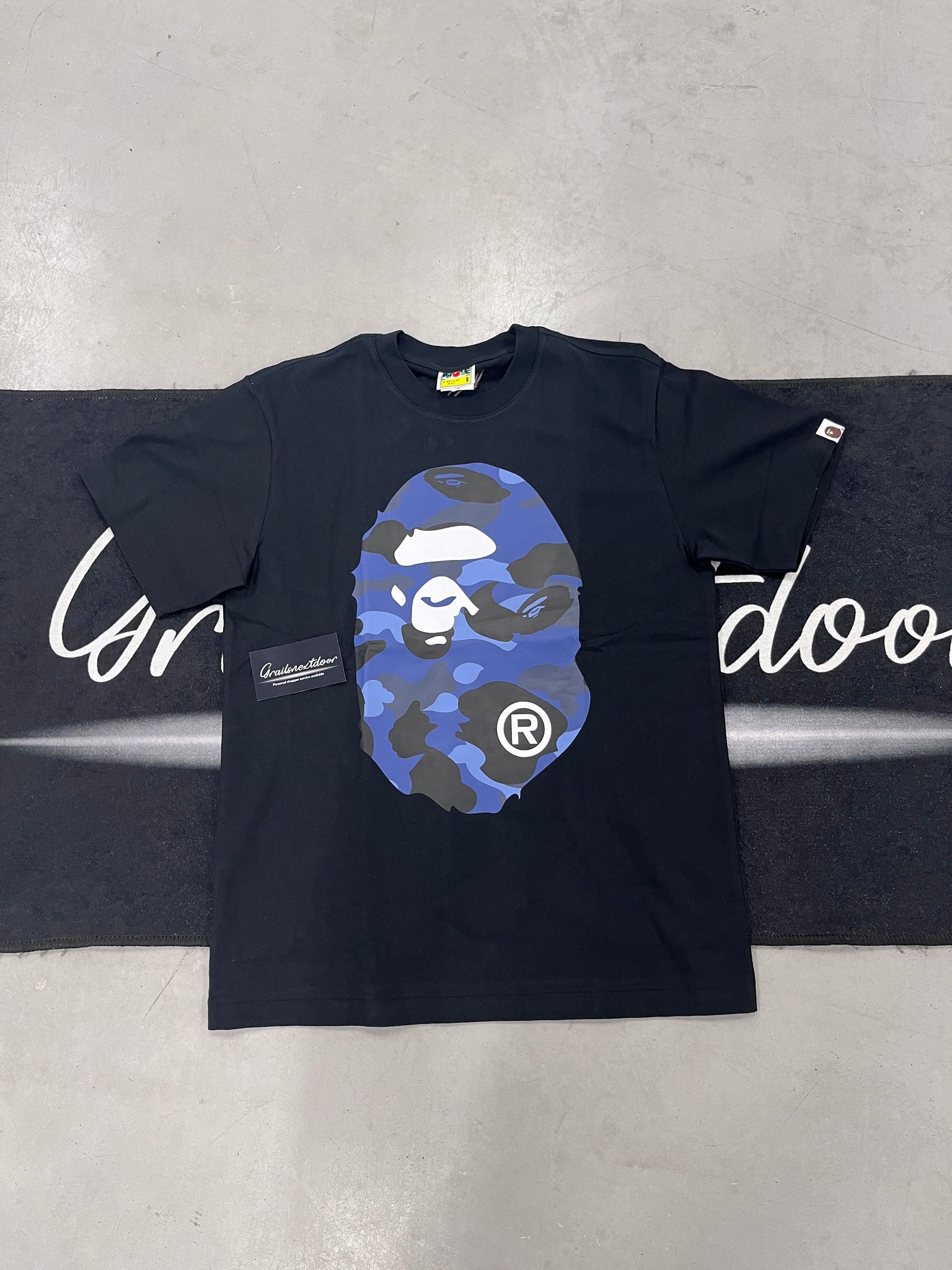 Bape "navy blue" shirt