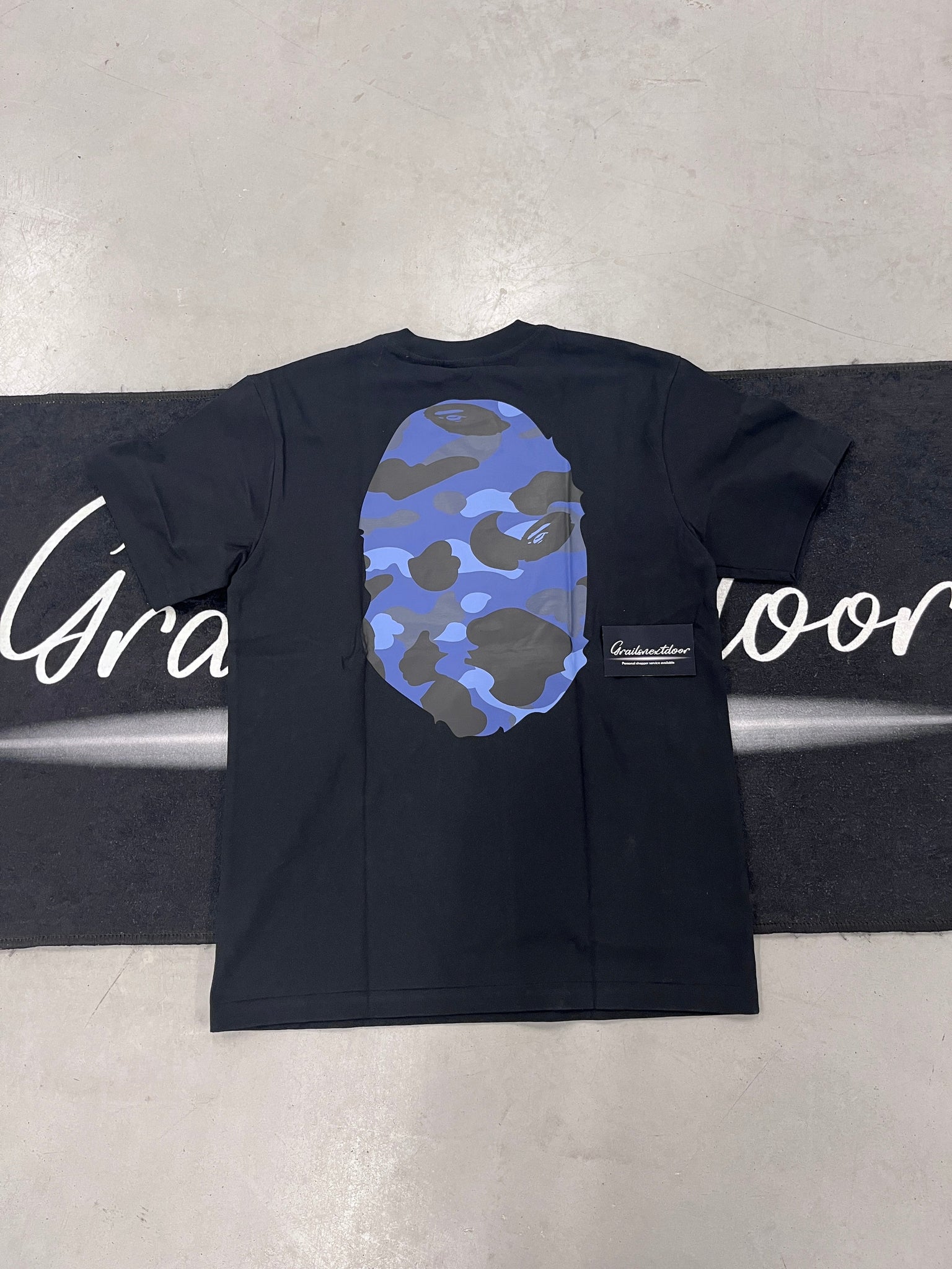 Bape "navy blue" shirt