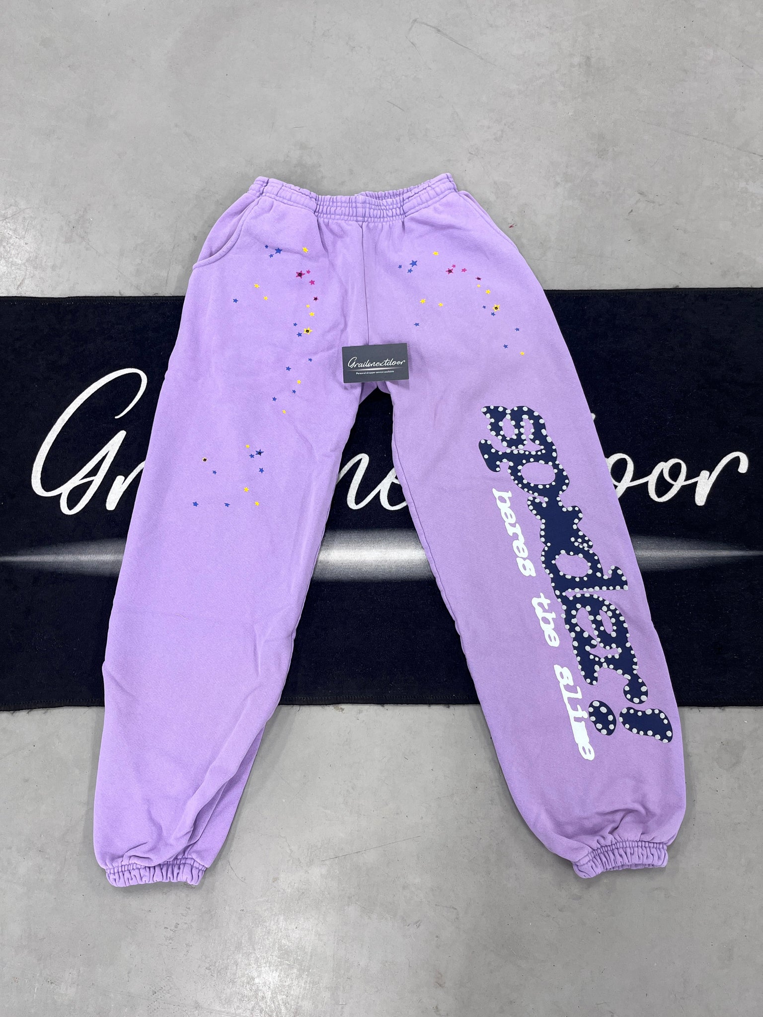 Sp5der "purple açai" pants