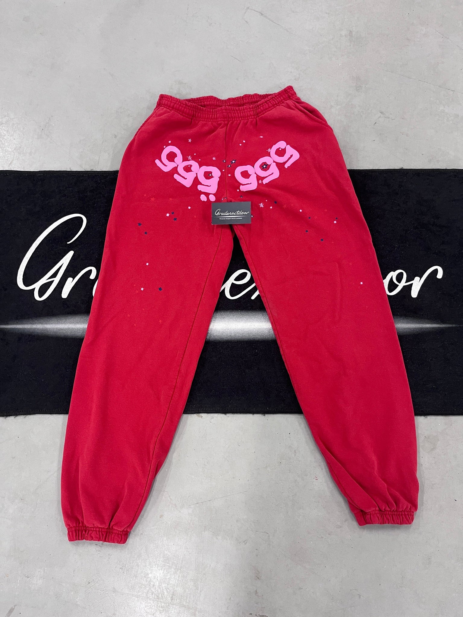 Sp5der "red 555" pants